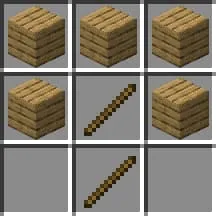 Крафт деревянного молота