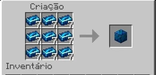 Рецепт блока из лазурного электрума