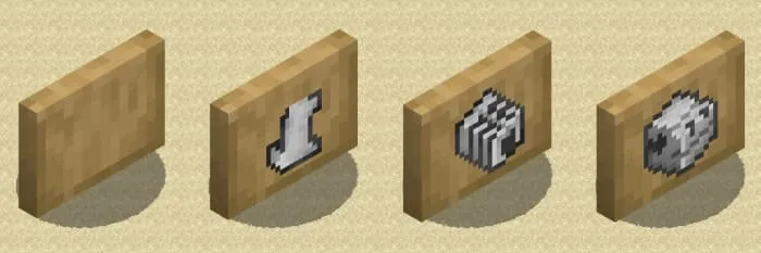 Все виды табличек для пьедестала