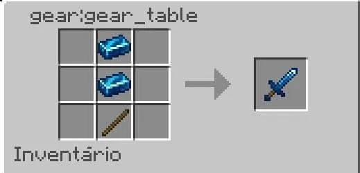 Рецепт меча лазурного электрума