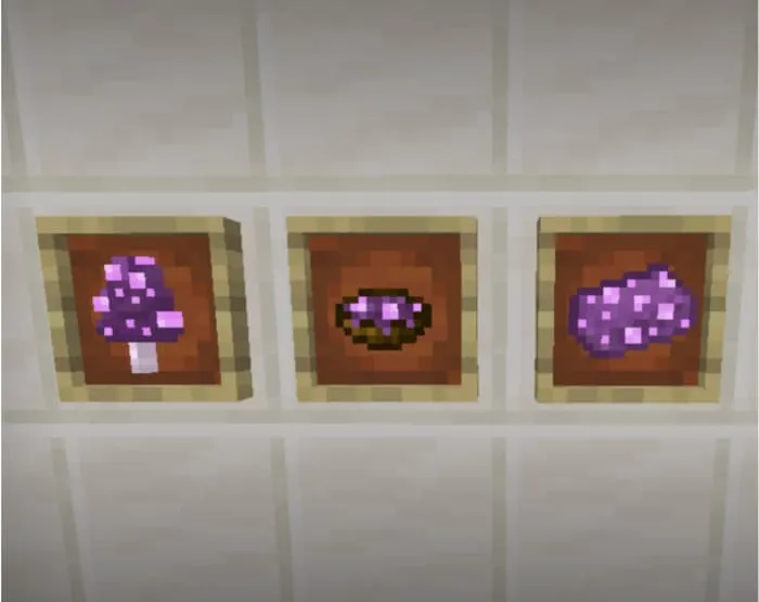 Предметы существа из спор