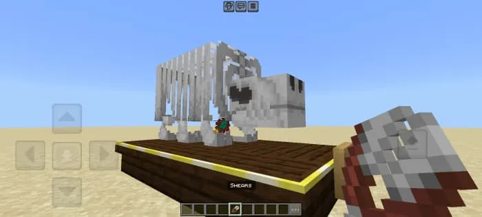 Скелет нюхача в полный рост