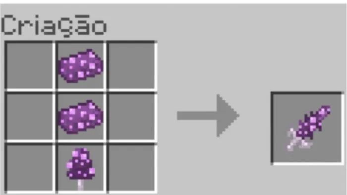 Меч из спор