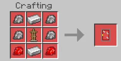 Крафт серо-красной подставки для брони