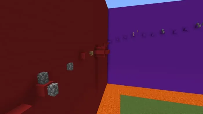 Красный паркур