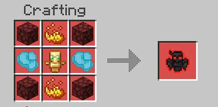 Крафт тотема вулкана