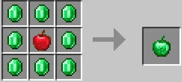 Крафт изумрудного яблока