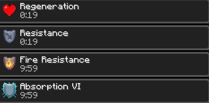 Эффекты незеритового яблока