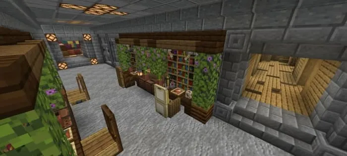 Уровень с рабочими местами