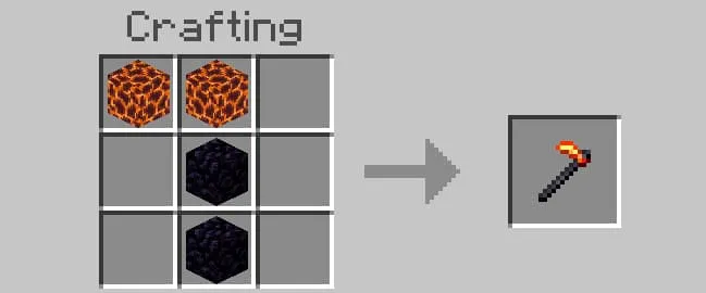 Крафт магмовой мотыги