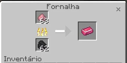 Рецепт слитка малинового железа