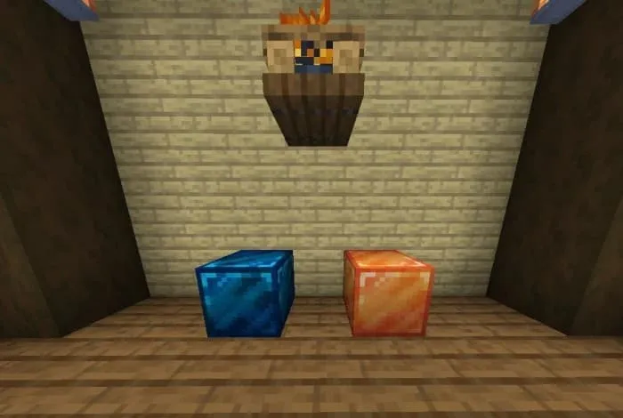 Блок сверкающего золота и лазурный электрум