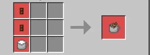 Крафт шоколада в металлической чашке