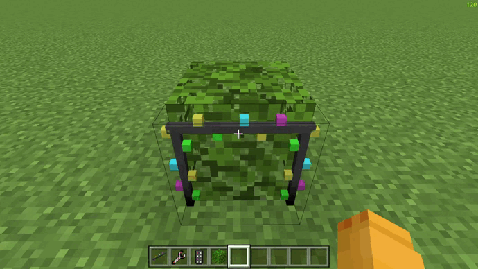 Анимация рождественских огней