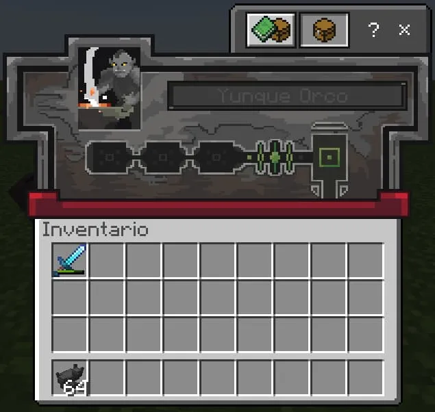 Интерфейс орочьи наковальни