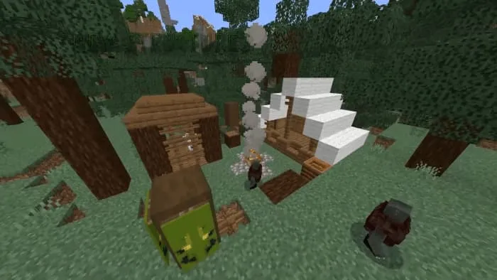 Маленький лагерь орков