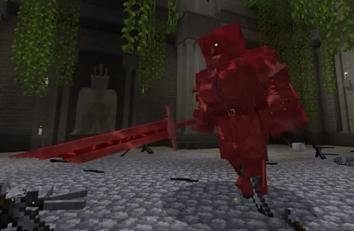 Разъяренный бездушный рыцарь