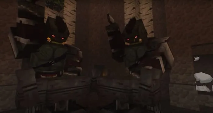 Модель с низкой детализацией Взрослого орка