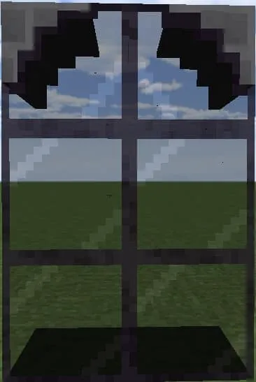 Изогнутое Готическое стекло