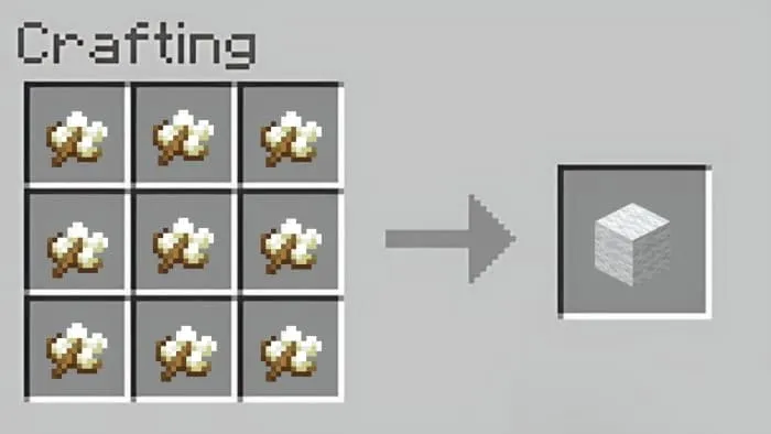 Крафт блока из хлопка