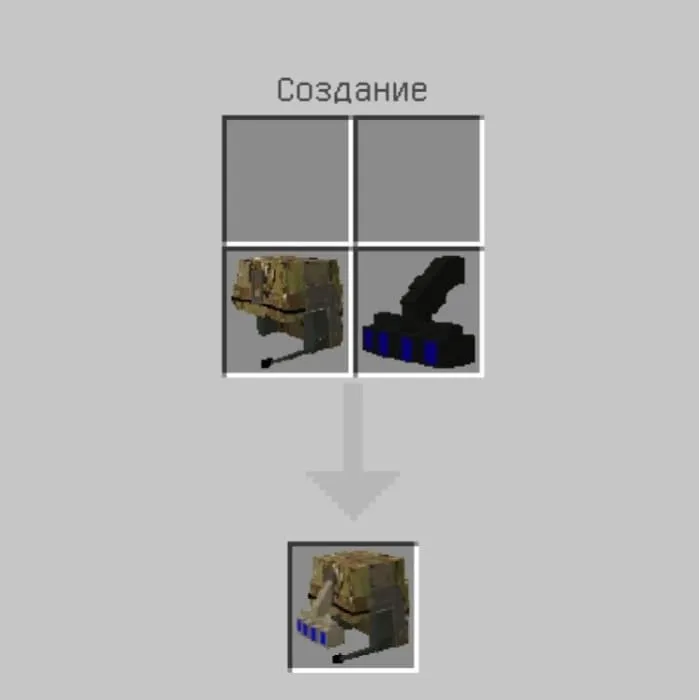 Крафт шлема с очками ночного виденья