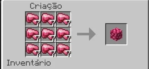 Рецепт необработанного железного блока