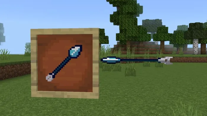 Меткая стрела в рамке