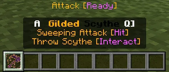 Способности позолоченной Косы из Черного Камня