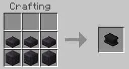 Крафт стола из чернита