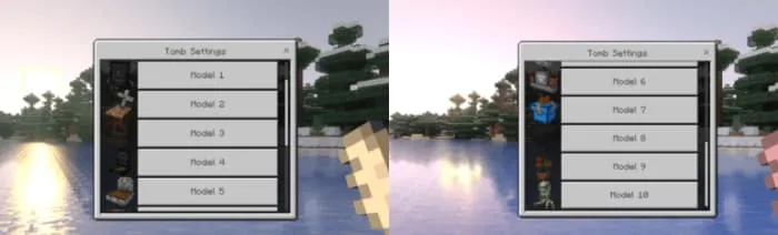 Кастомизация могилы