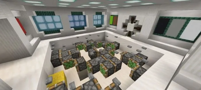 Уровень с поршнями