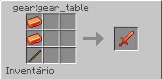 Рецепт пылающего золотого меча