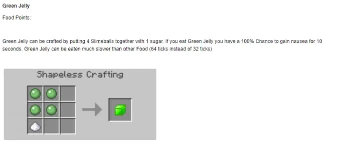 Рецепт зеленого желе