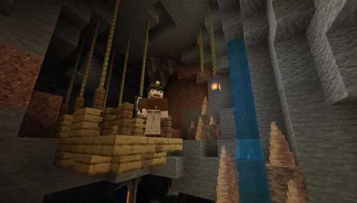 Мост в пещере