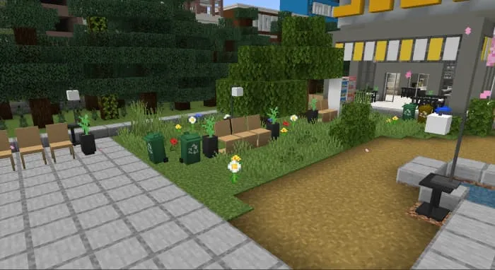 Парк с другого ракурса