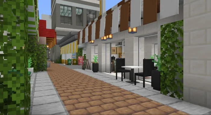 Кафе со стороны улицы