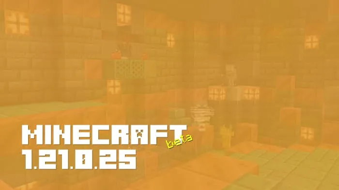 Minecraft 1.21.0.25