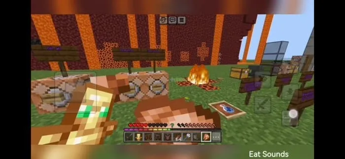Изменения звука еды