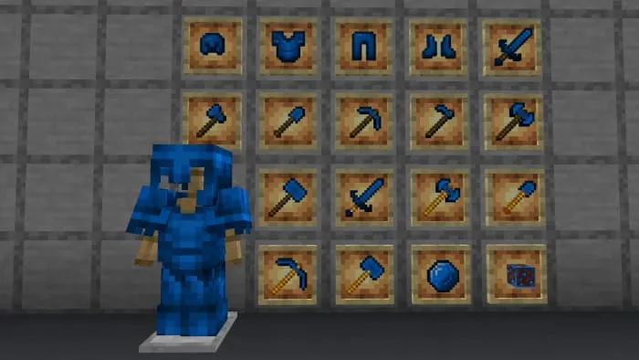 Корундовая броня и инструменты