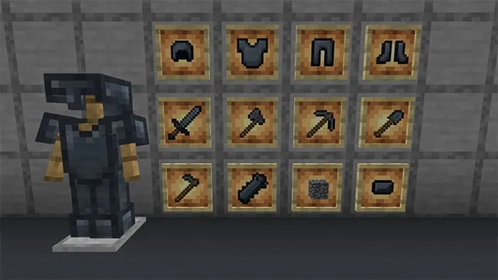 Мифриловая броня и инструменты в рамках