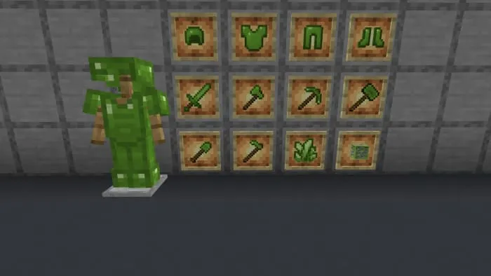 Кунзитная броня и инструменты