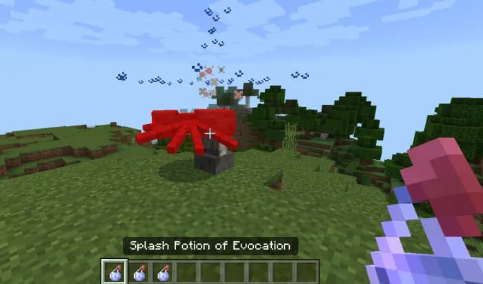 Эффект взрывного зелья пробуждения