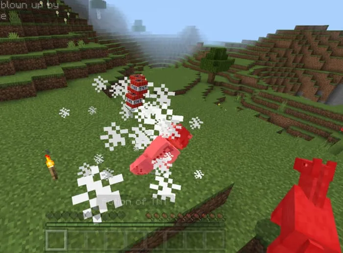 Эффект зелья тротила