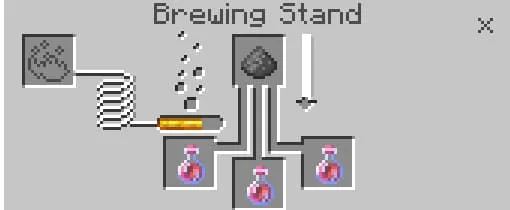 Крафт взрывного медного зелья