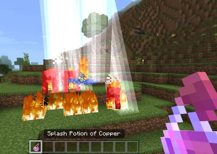 Эффект взрывного медного зелья