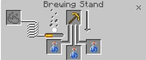 Крафт зелья спешки