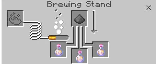 Крафт взрывного зелья спешки