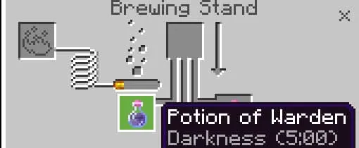 Эффект зелья Стража