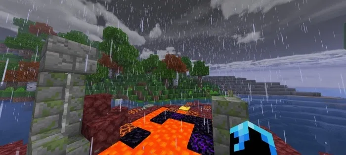 Новый вид дождя