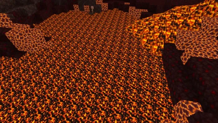 Новый вид густой лавы